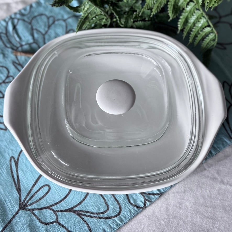 Libbey 8-inch Ceramic Skillet/Casserole Dish