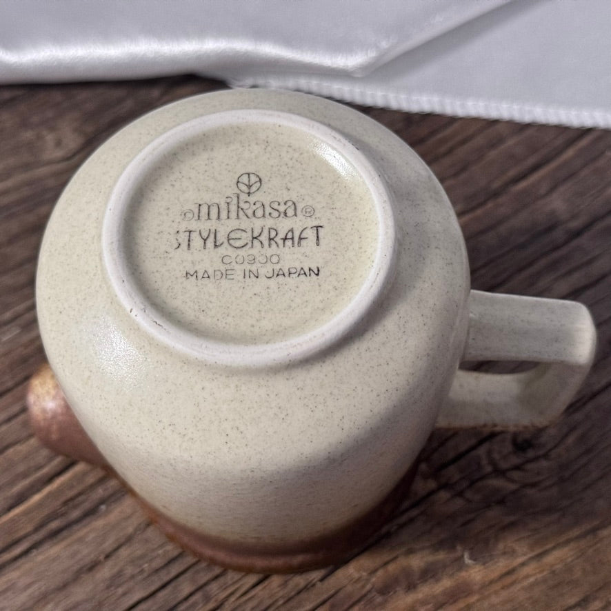 Mikasa Stylecraft Creamer and Sugar Bowl