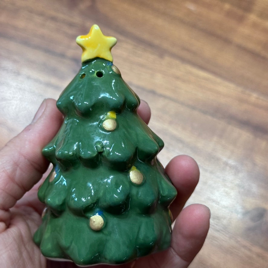 Christmas Tree Salt & Pepper Shakers