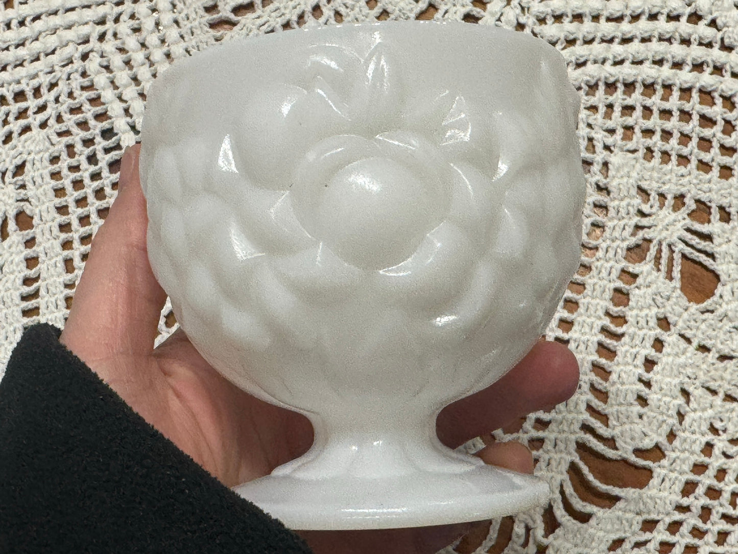 Vintage Milk Glass Compote/Dessert Cup