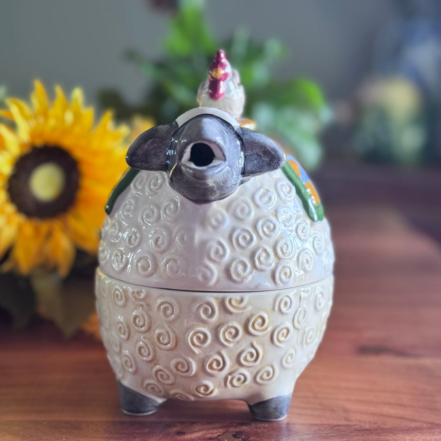 Sheep & Chicken - Barnyard Teapot/Cup