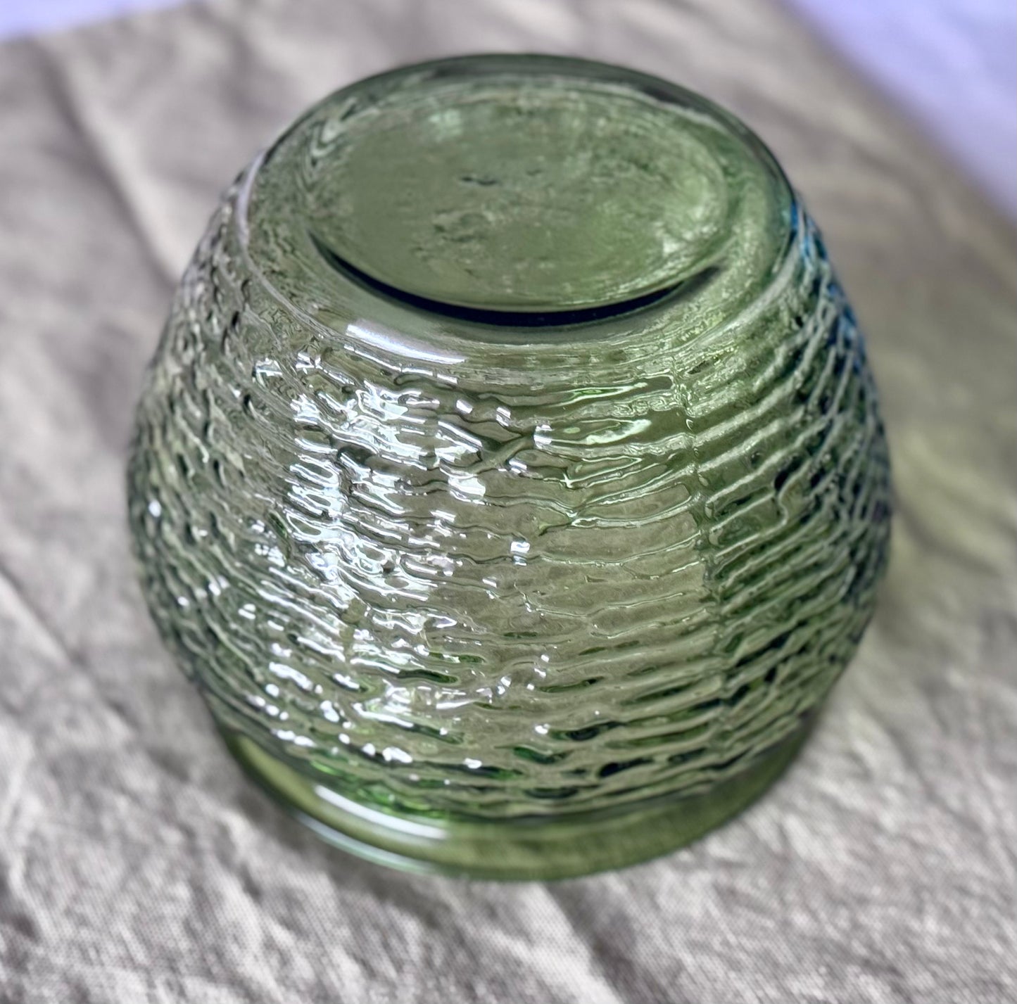National Potteries Glass Vase/Planter/Bowl