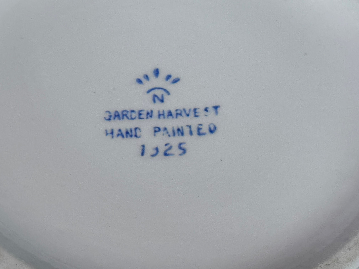 Napoleon Capodimonte Garden Harvest Hand Painted Canisters