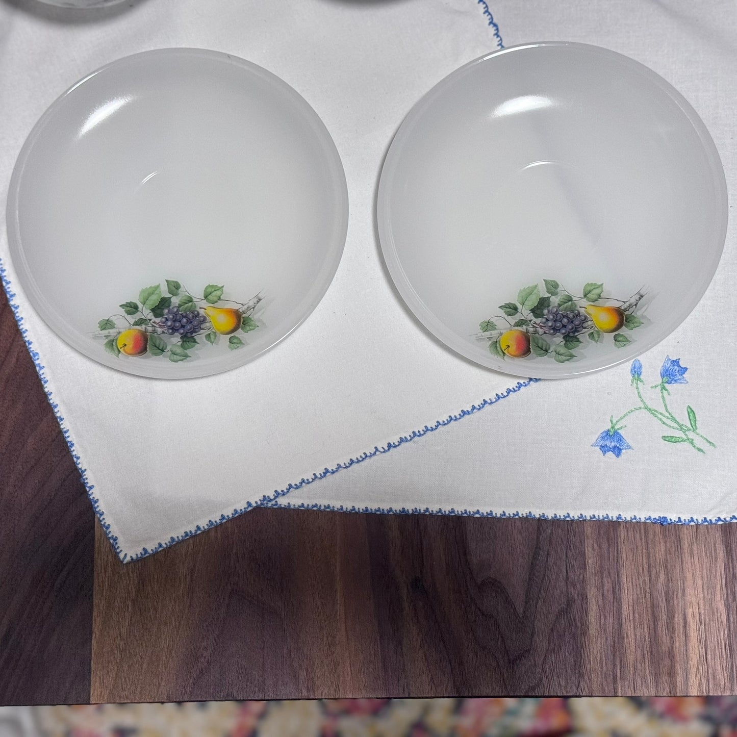 Arcopal Fruit de France Tea/Coffee Cups and Saucers