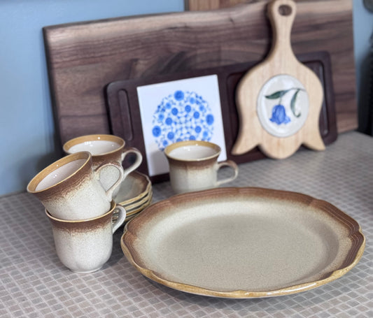 Mikasa 'Whole Wheat' Platter/Chop Plate
