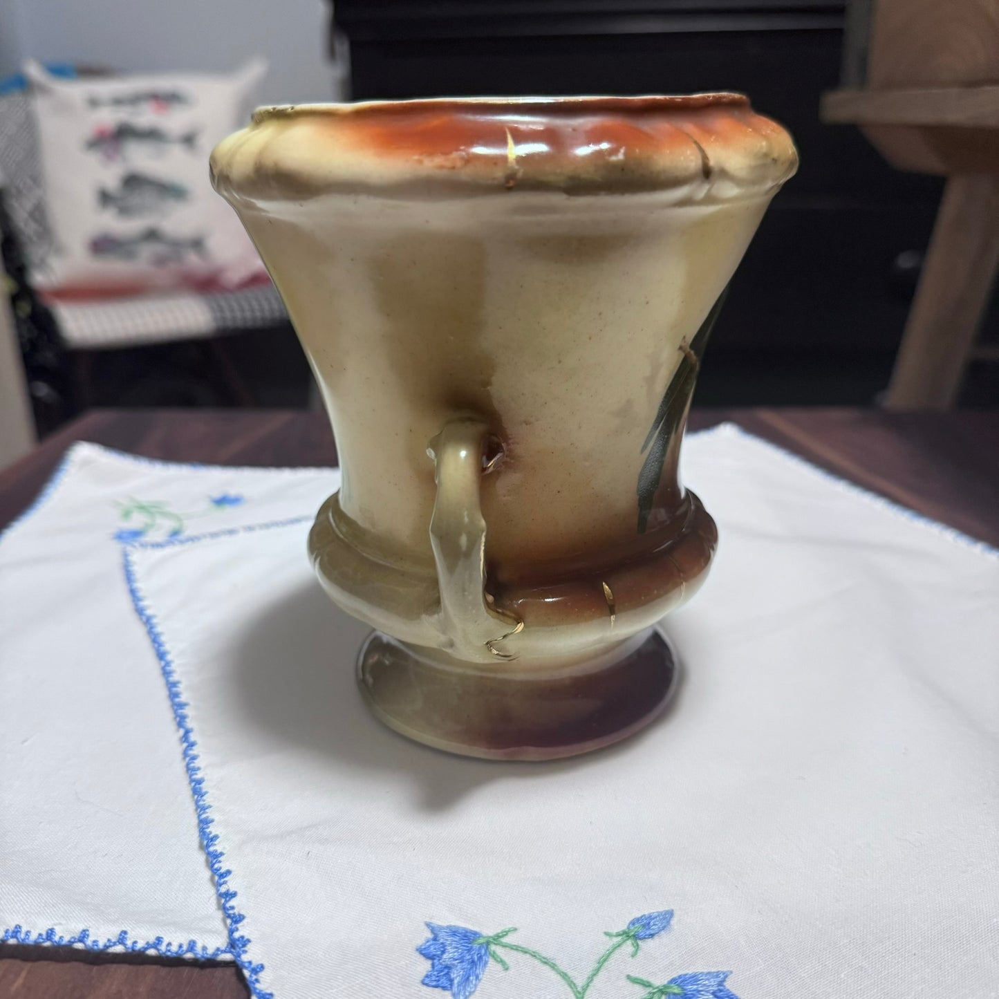 Hand Painted Austrian Vase
