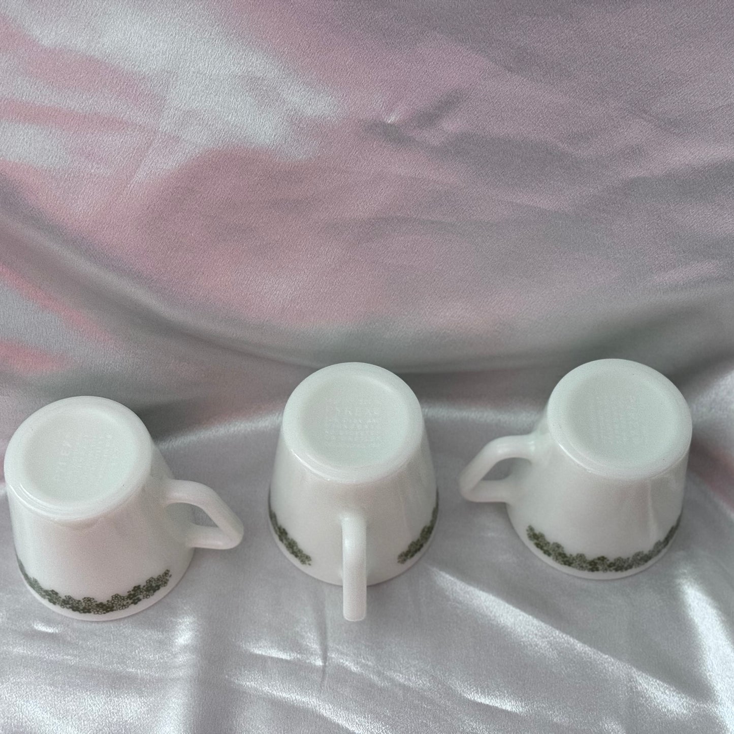 Pyrex 1410 Spring Blossom Mugs
