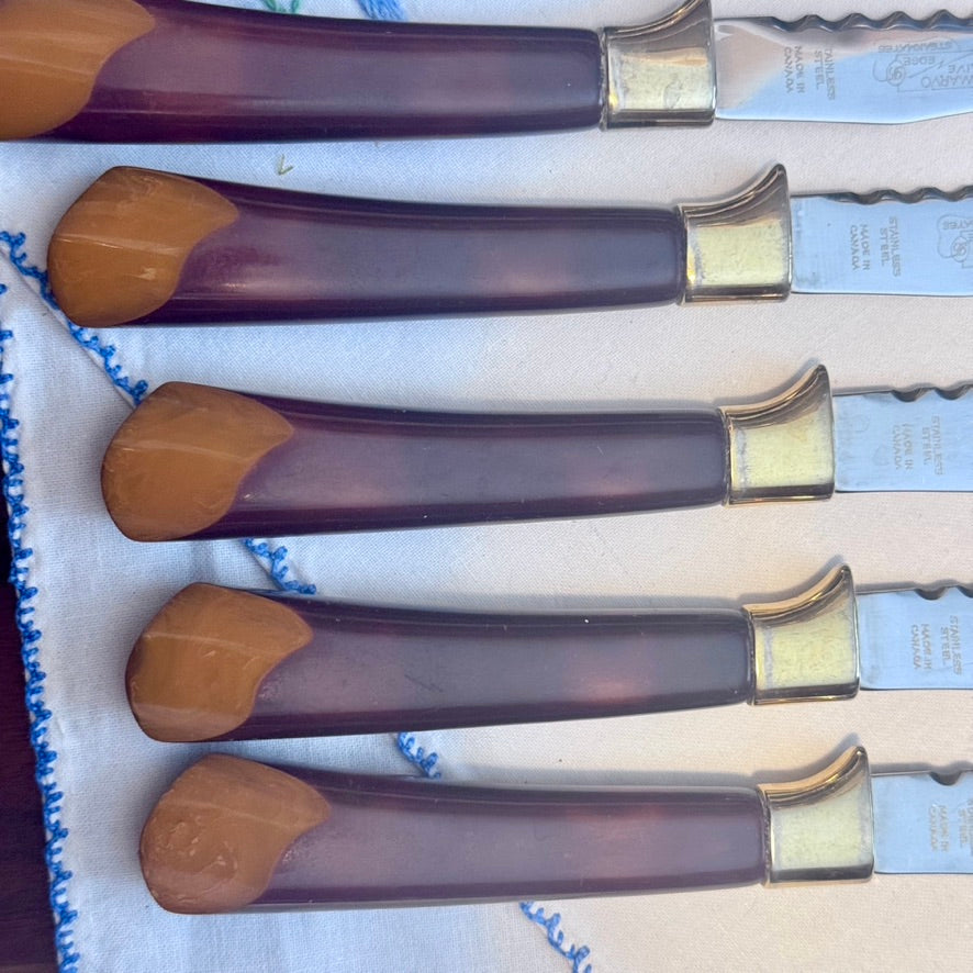 Marvo Stainless Steel Steak Knives