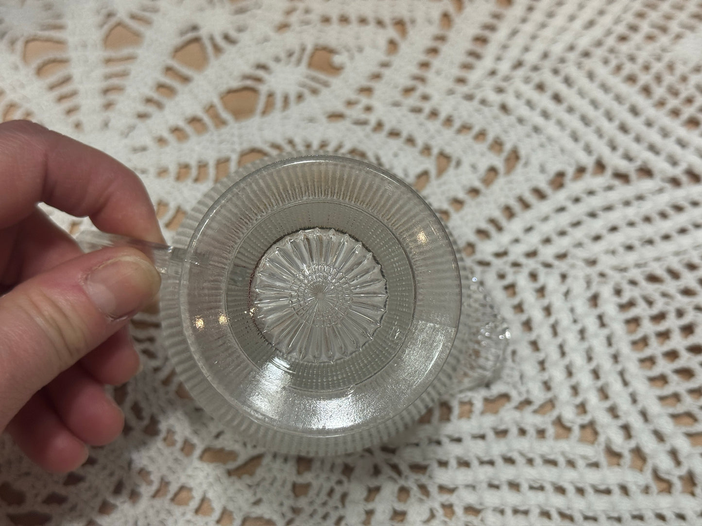 Dominion Glass 'Saguenay' Cream & Sugar Set