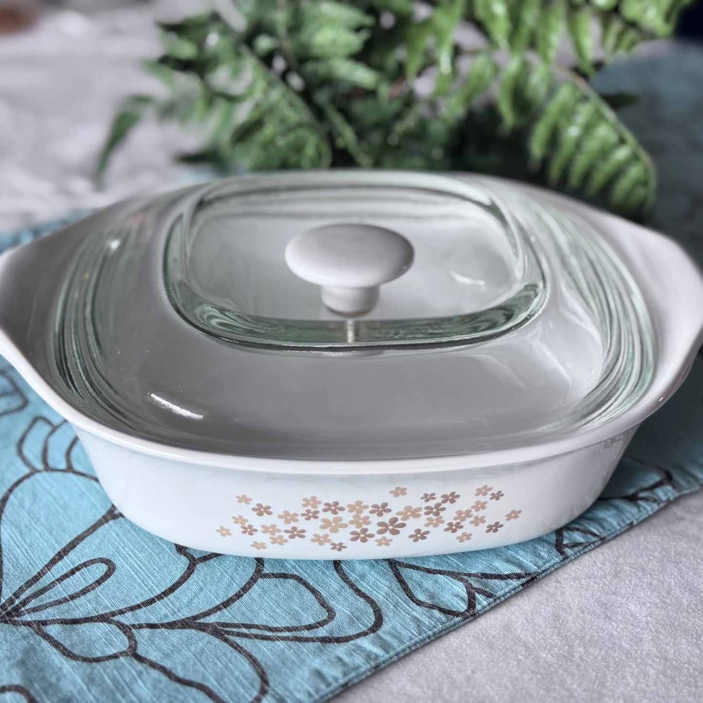 Libbey 8-inch Ceramic Skillet/Casserole Dish