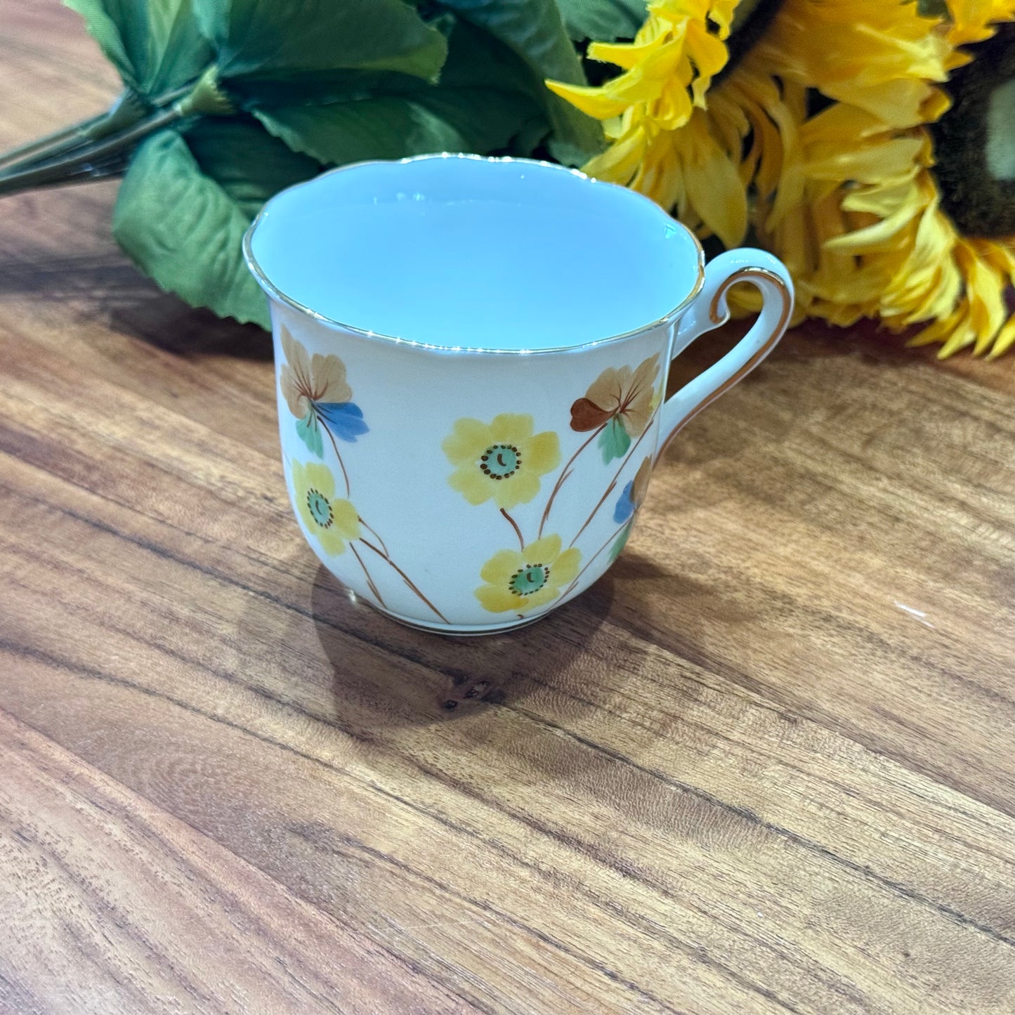 Tuscan England Floral Teacup & Saucer Set