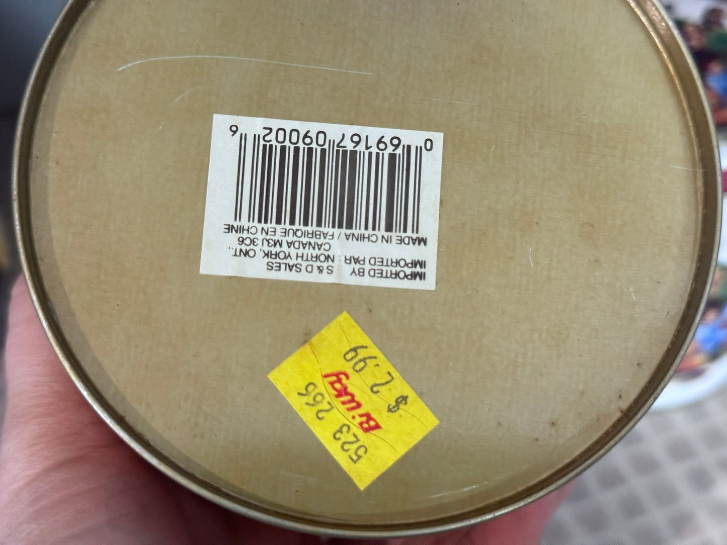 Stackable Christmas Canister/Tins