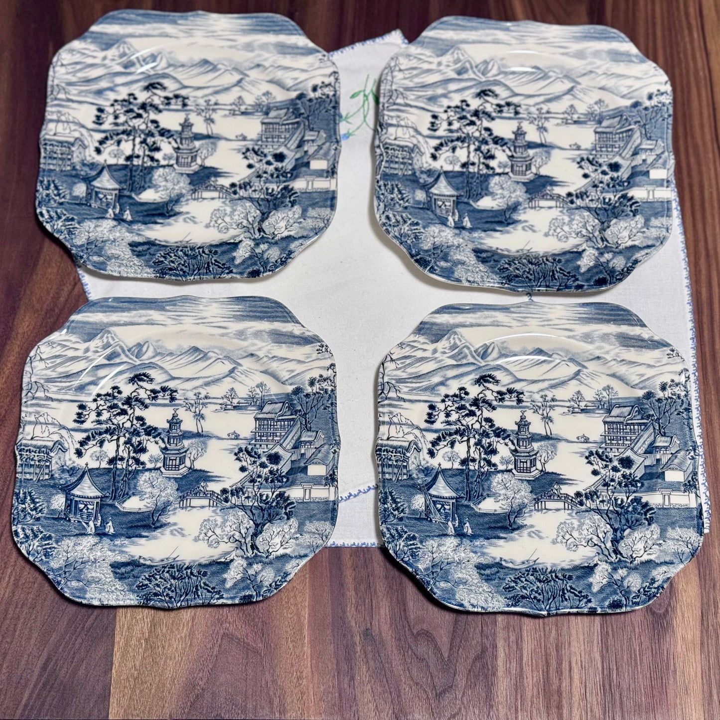 Johnson Bros 'Enchanted Garden' Plates