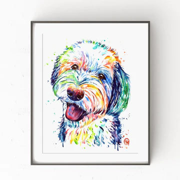 Sheepadoodle Print