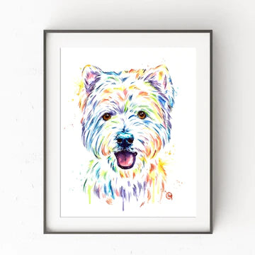 Westie Print