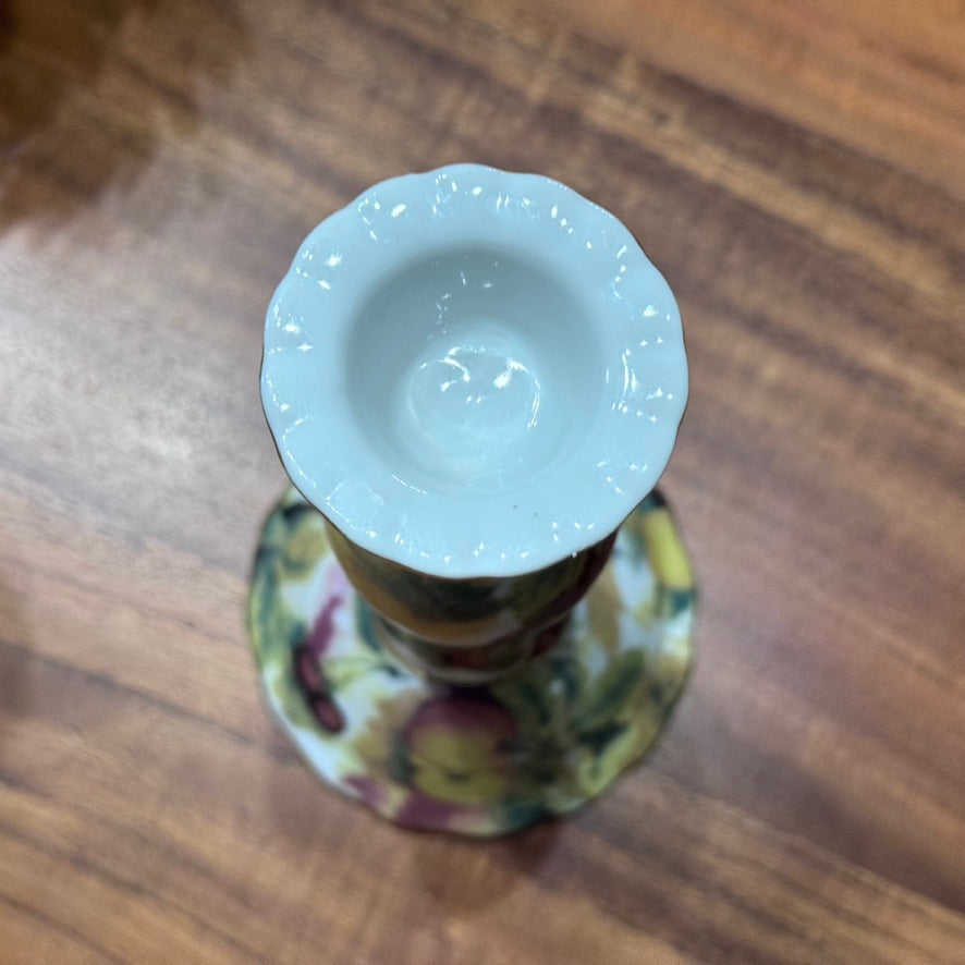 Fruit & Foliage Candlestick Holders