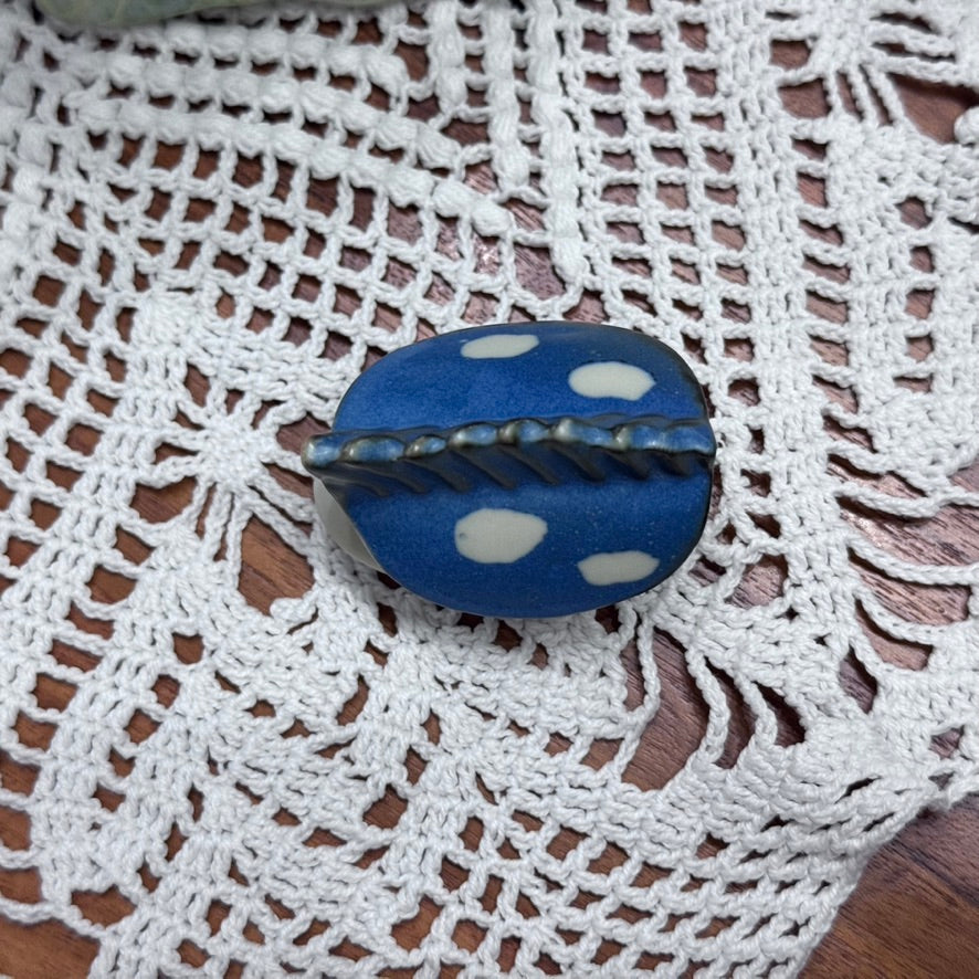 Takahashi Hand Painted Fish Teapot