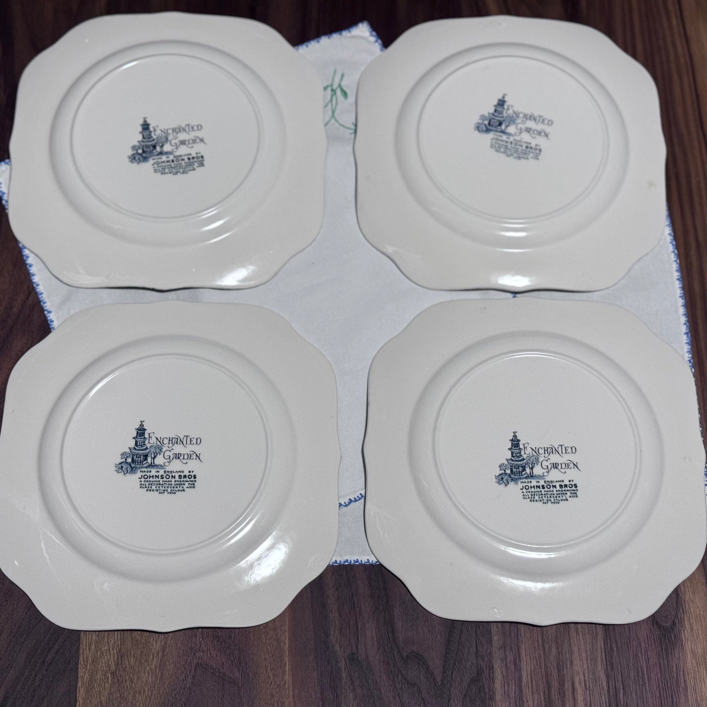 Johnson Bros 'Enchanted Garden' Plates