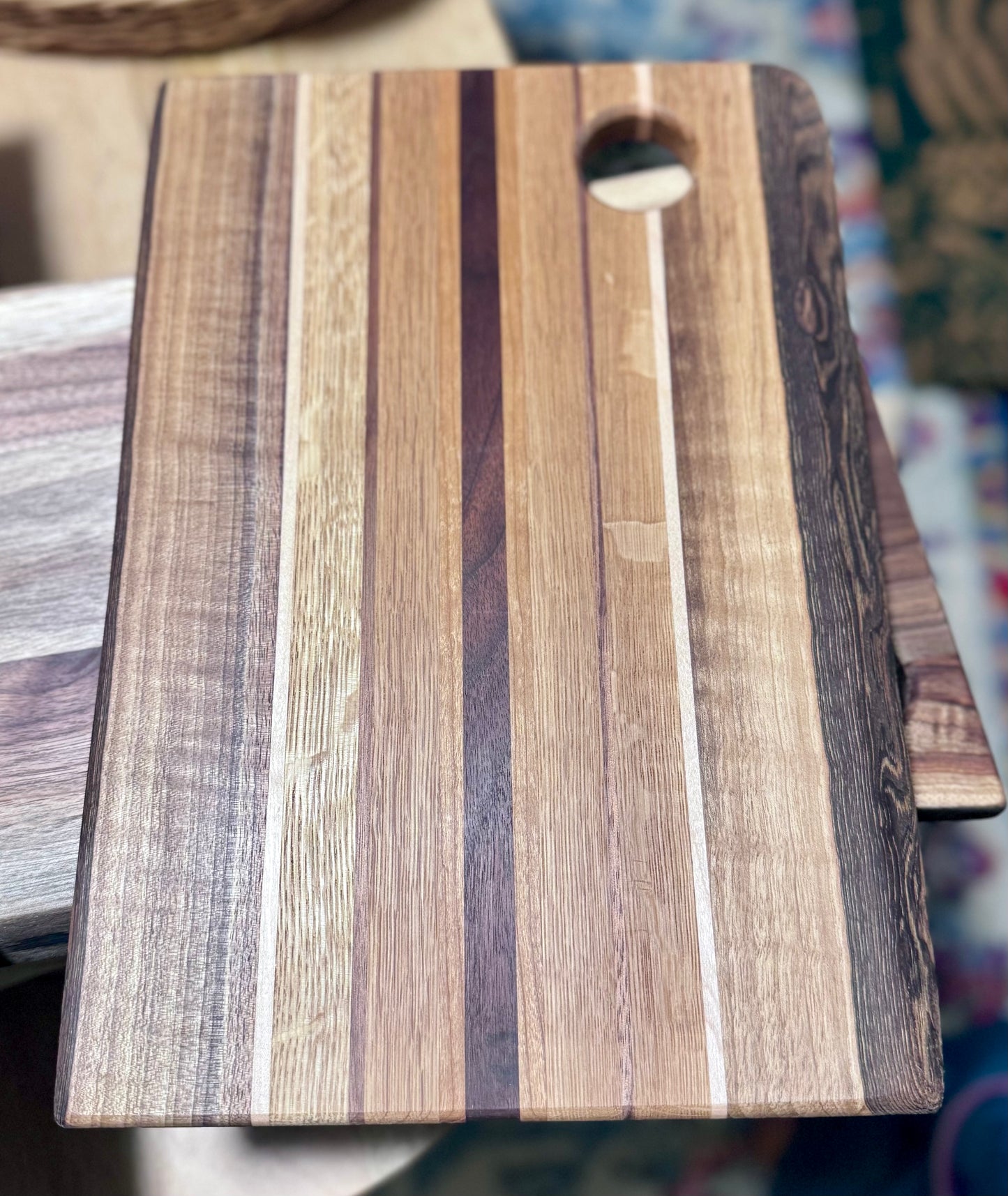 Smaller Mixed Wood Cutting Board
