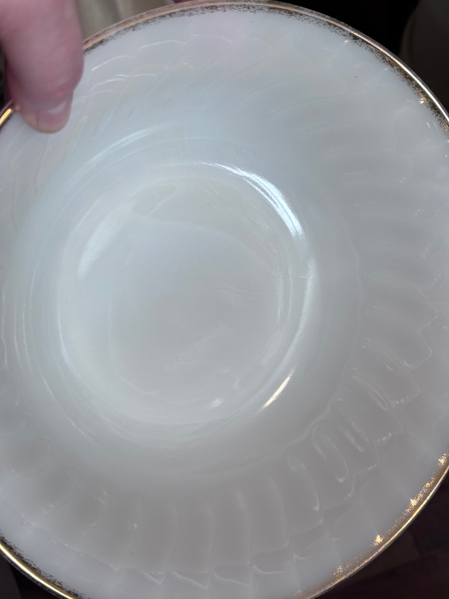 Anchor Hocking Fire-King Golden Anniversary Round Serving Bowl