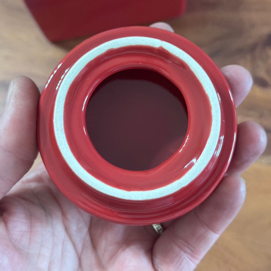 Mini Red Japanese Tea Set