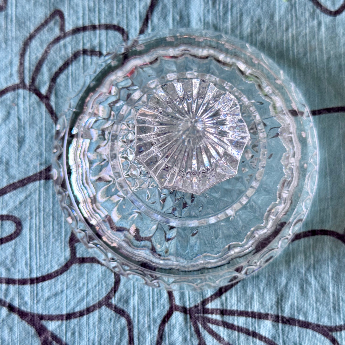 Lead Crystal Candy Dish