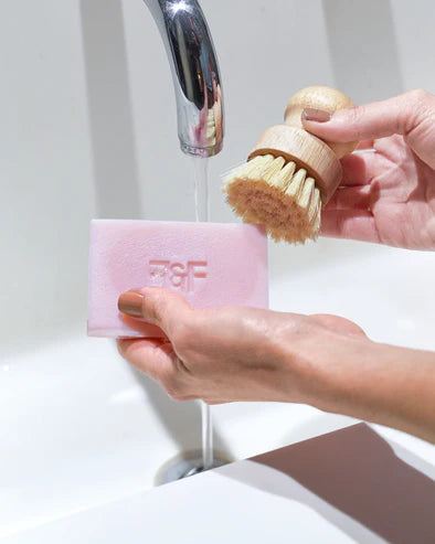 Ebb & Flow Solid Soap Dish Bar - Bergamont & Sage