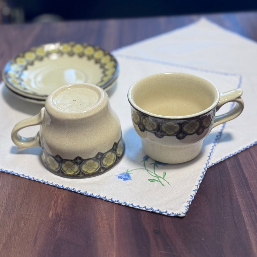 Franciscan MIDAS Bowls & Cups & Saucers