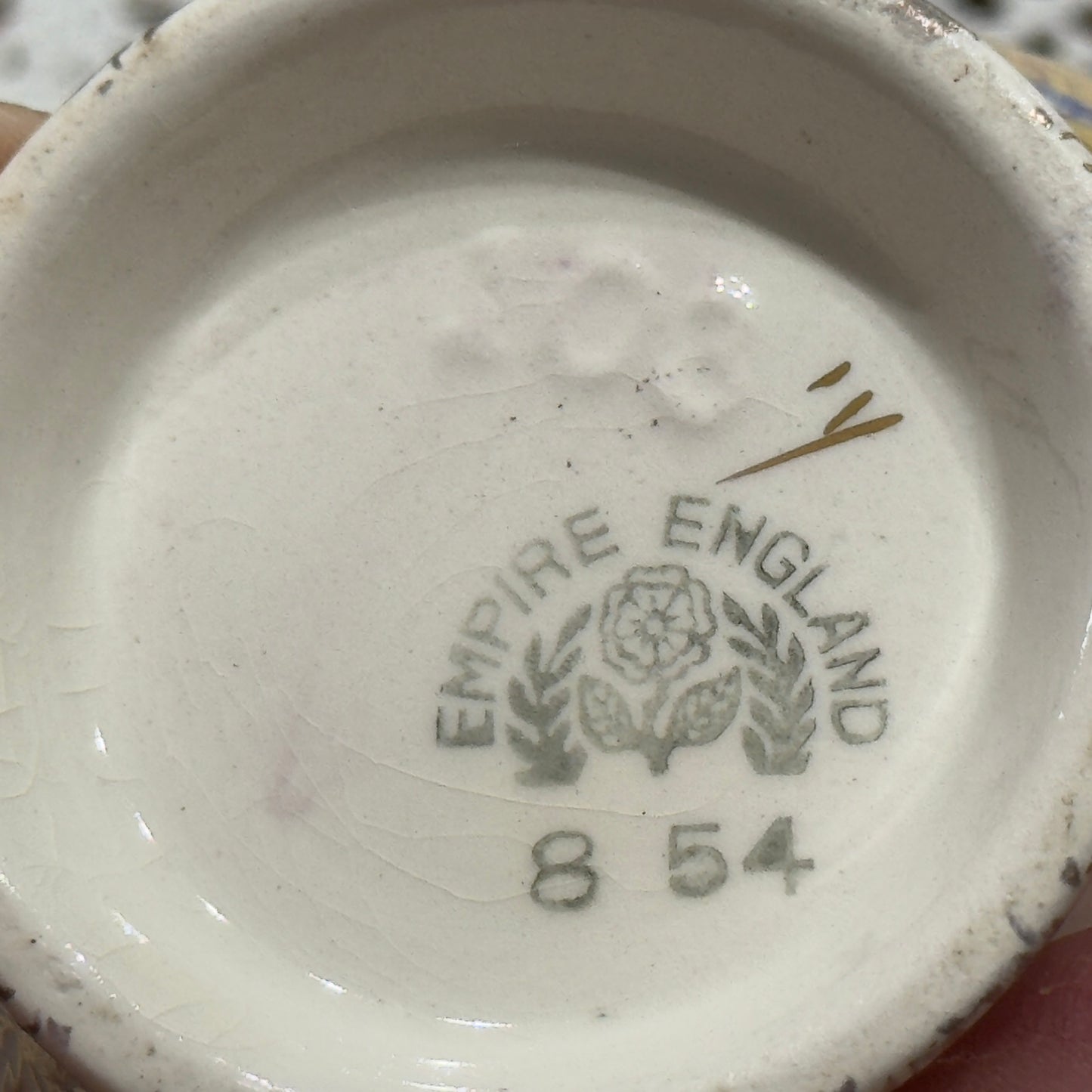 Empire England Cream and Sugar Set