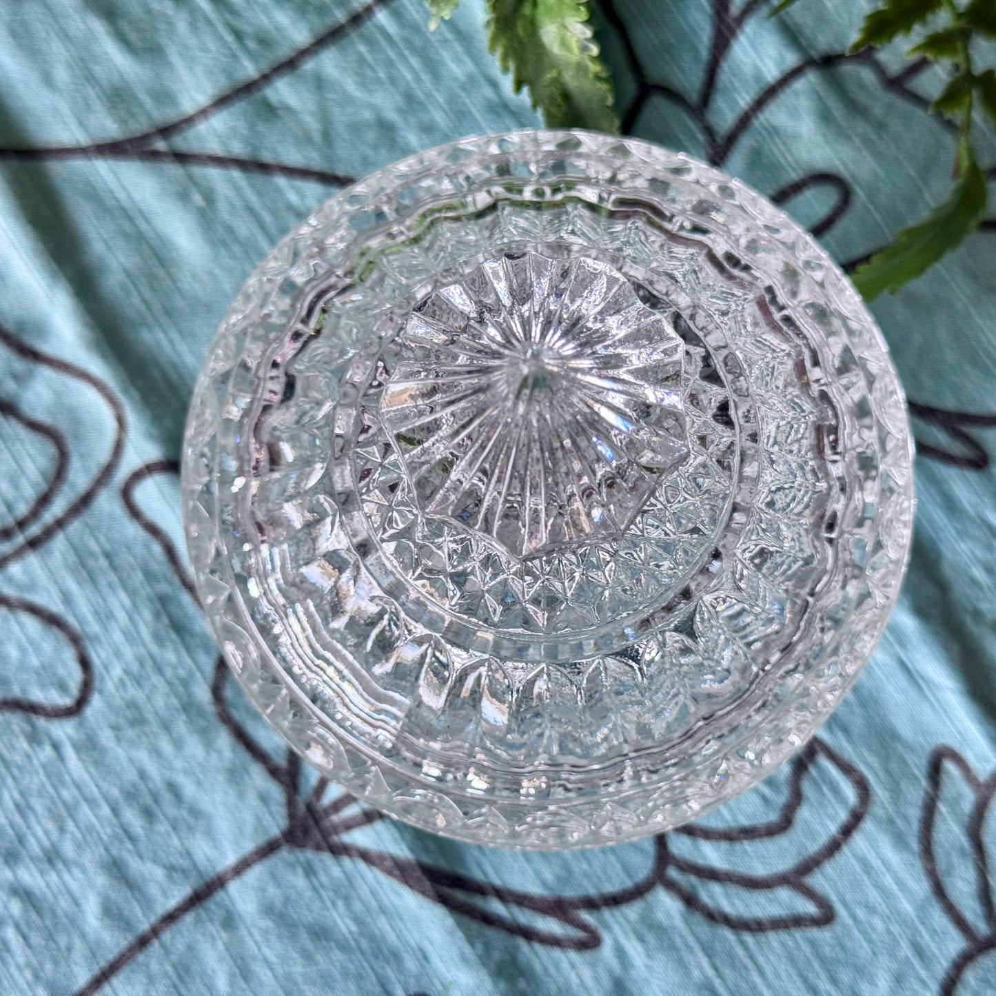 Lead Crystal Candy Dish