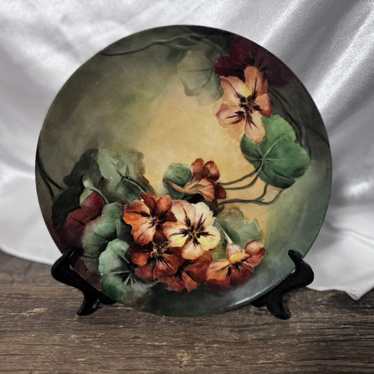 Hand Painted Irene Scott Vienna Plate