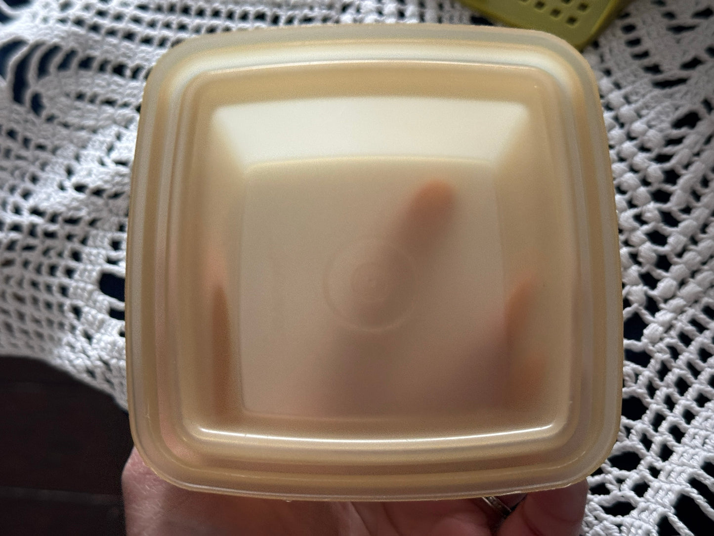 Tupperware Olive Green Pickle Keeper 1330-6