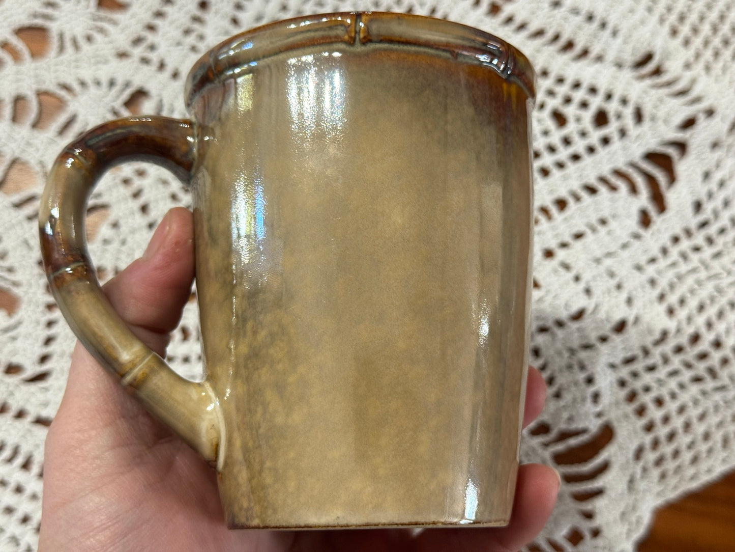 Farmhouse Rooster Hen Coffee Cup Pair