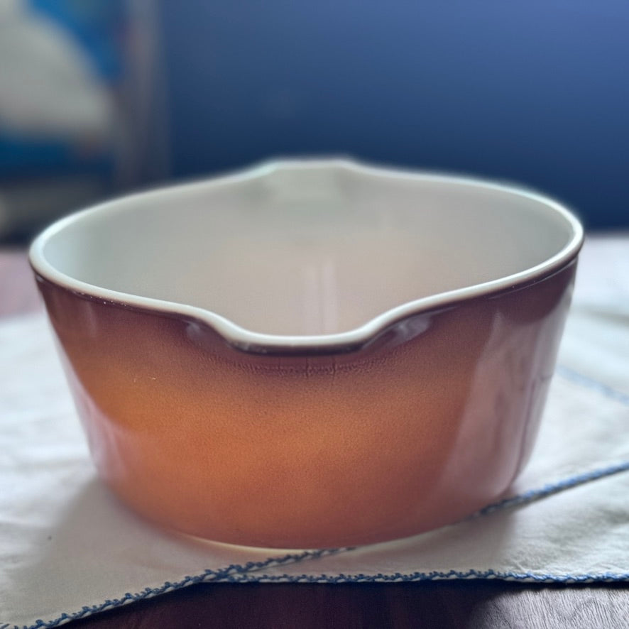 Pyrex Old Orchard Pattern Casserole Dish