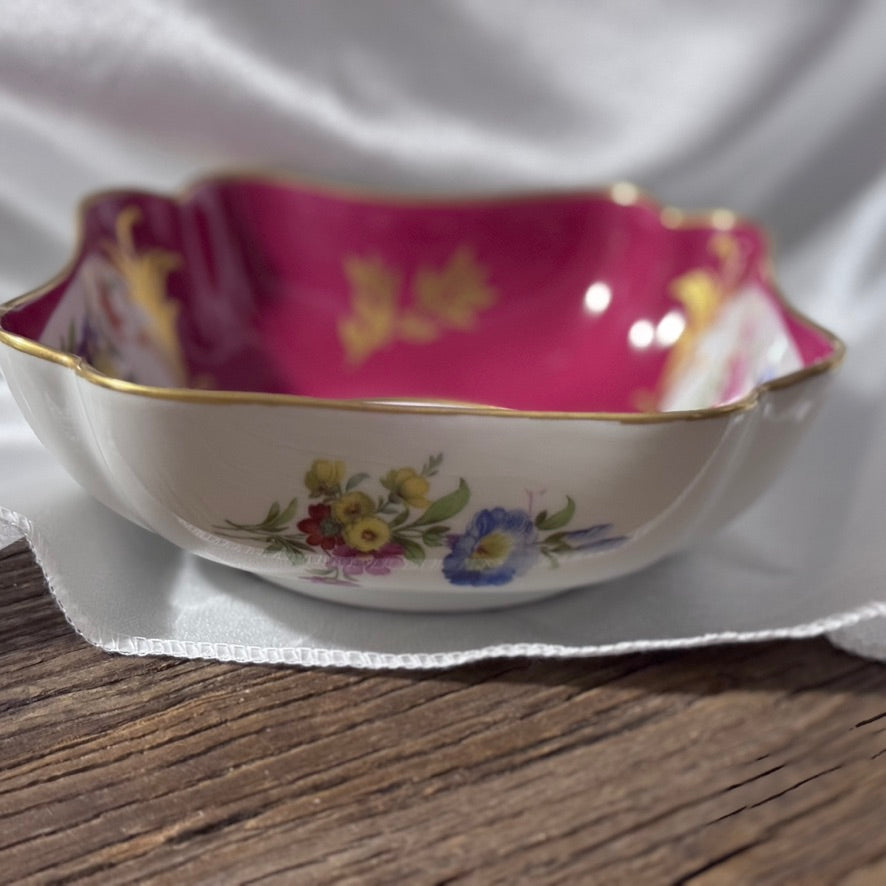 Limoges France Square Bowl