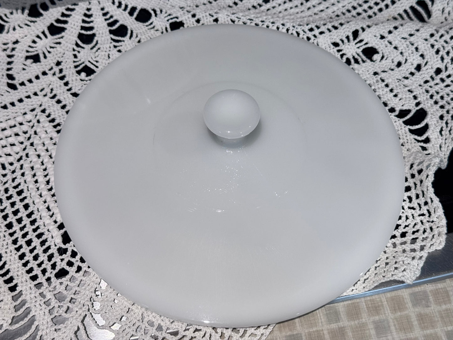 Federal Glass 3 1/2 QT 'Harlequin' Pattern Casserole Dish