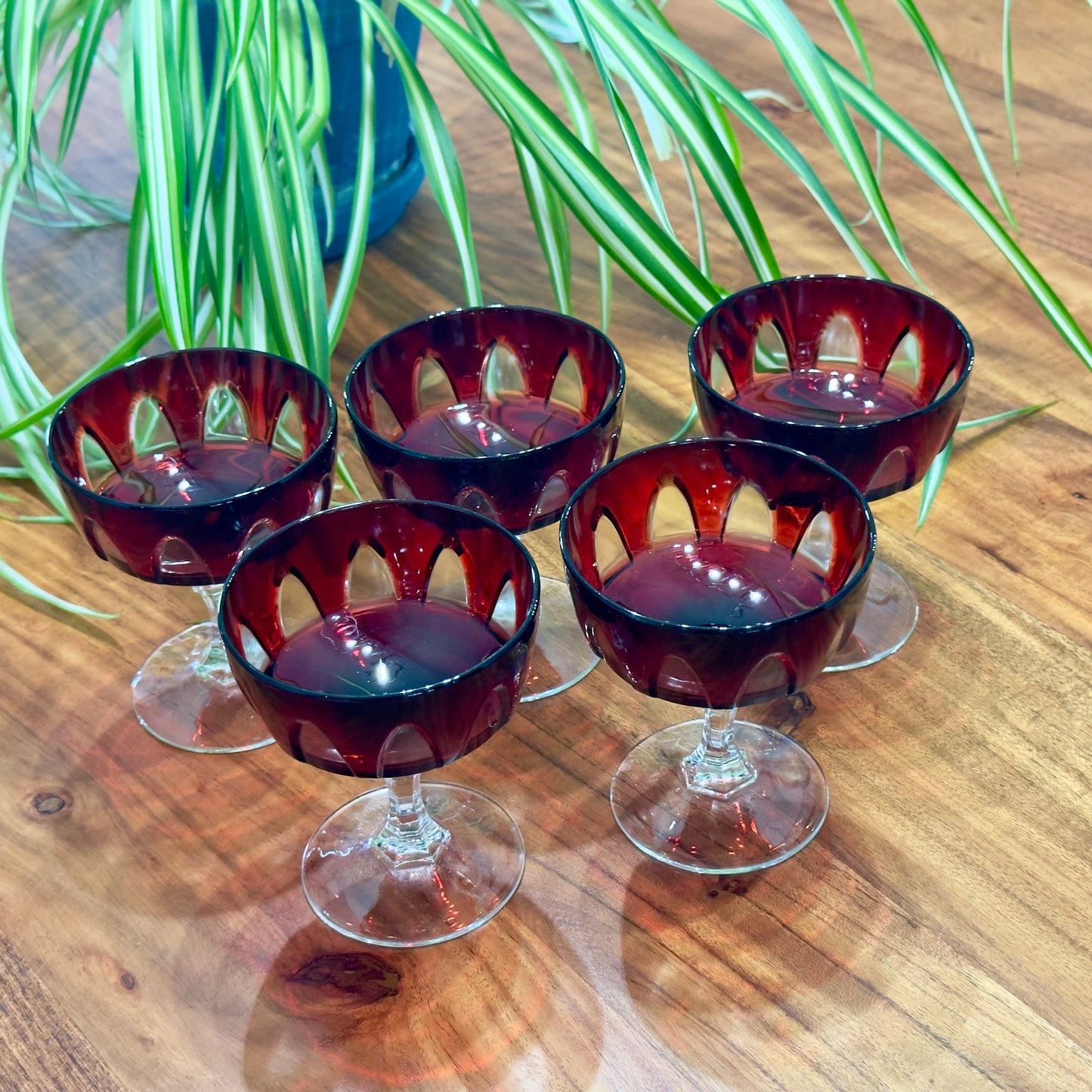 Cristal D'Arques-Durand 'Gothic' Champagne Glasses