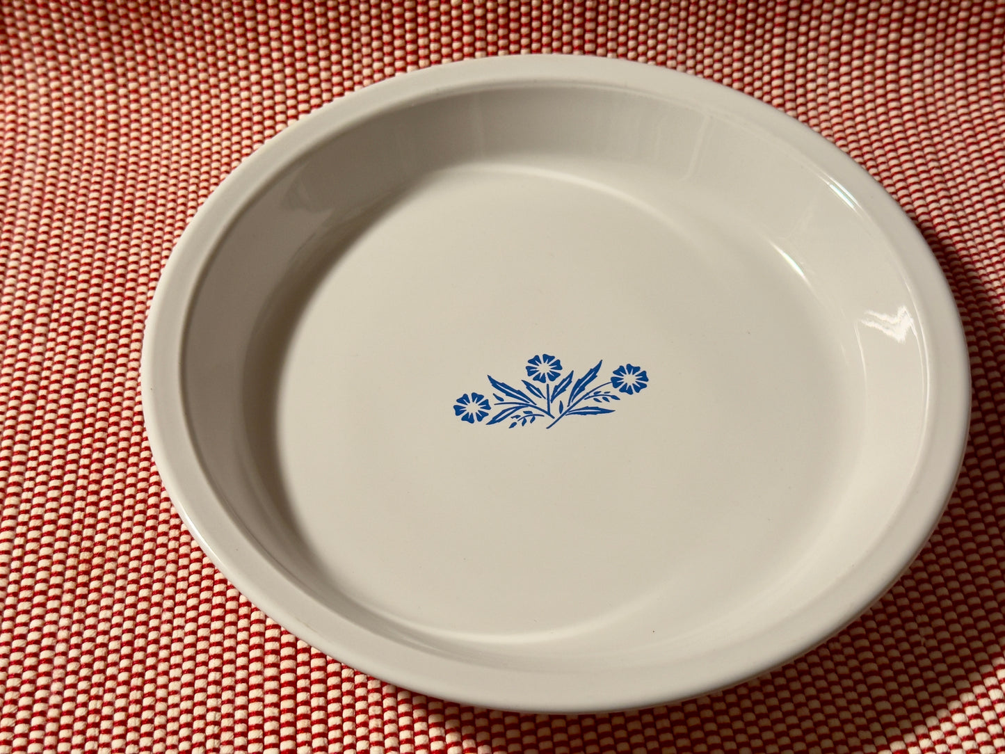 Corning Ware Blue Cornflower Pie Plate