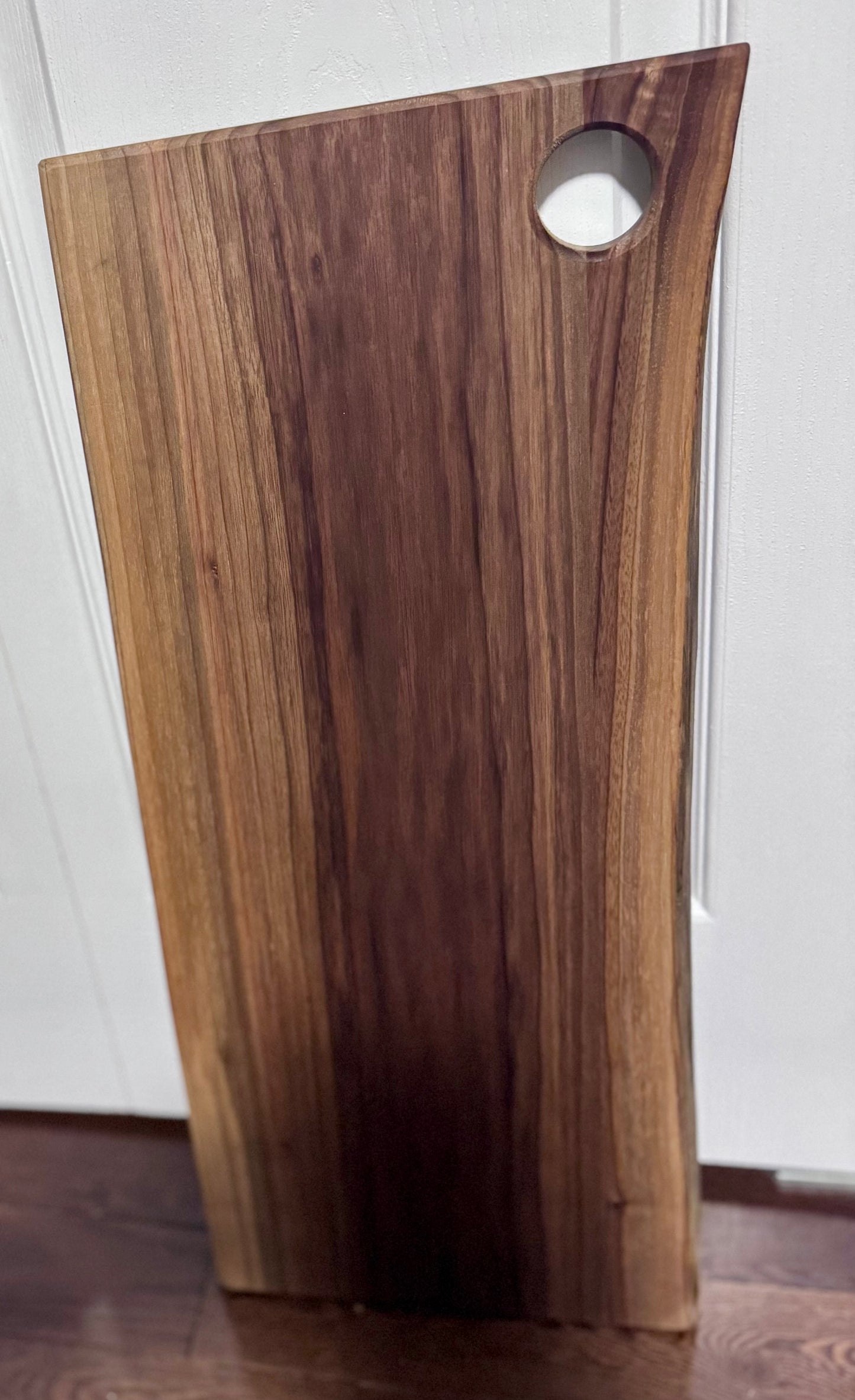 Large Live Edge Walnut Cutting Board