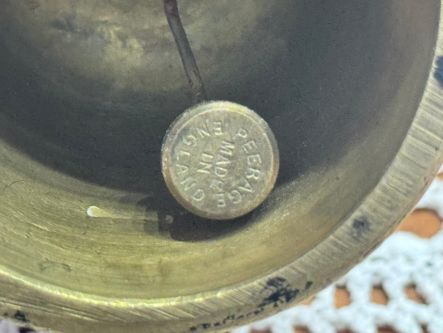 Peerage Brass Bell England