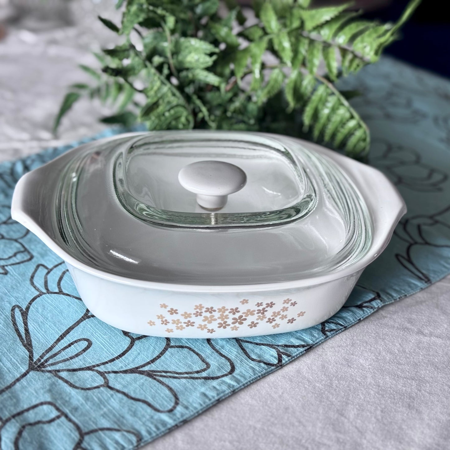 Libbey 8-inch Ceramic Skillet/Casserole Dish