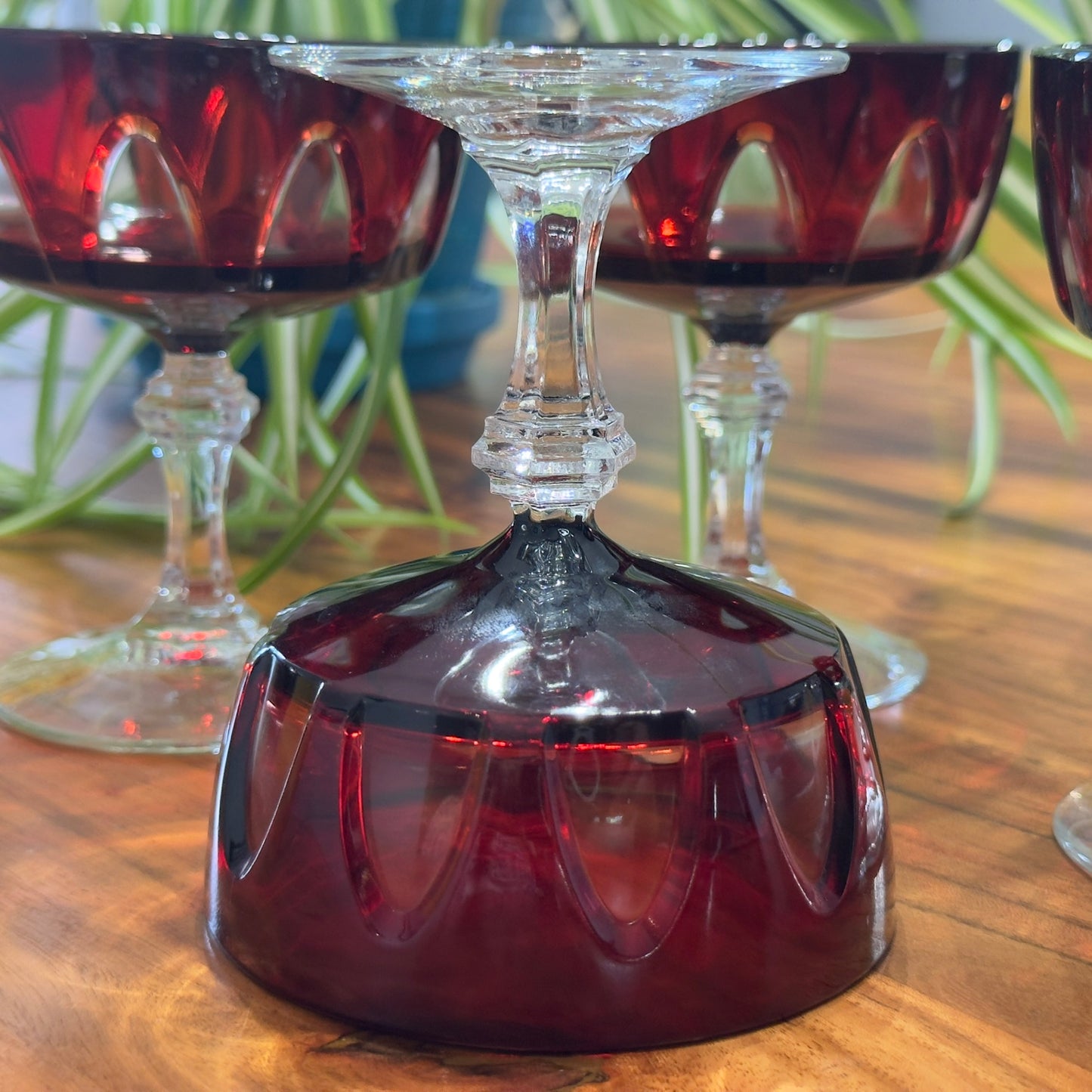 Cristal D'Arques-Durand 'Gothic' Champagne Glasses