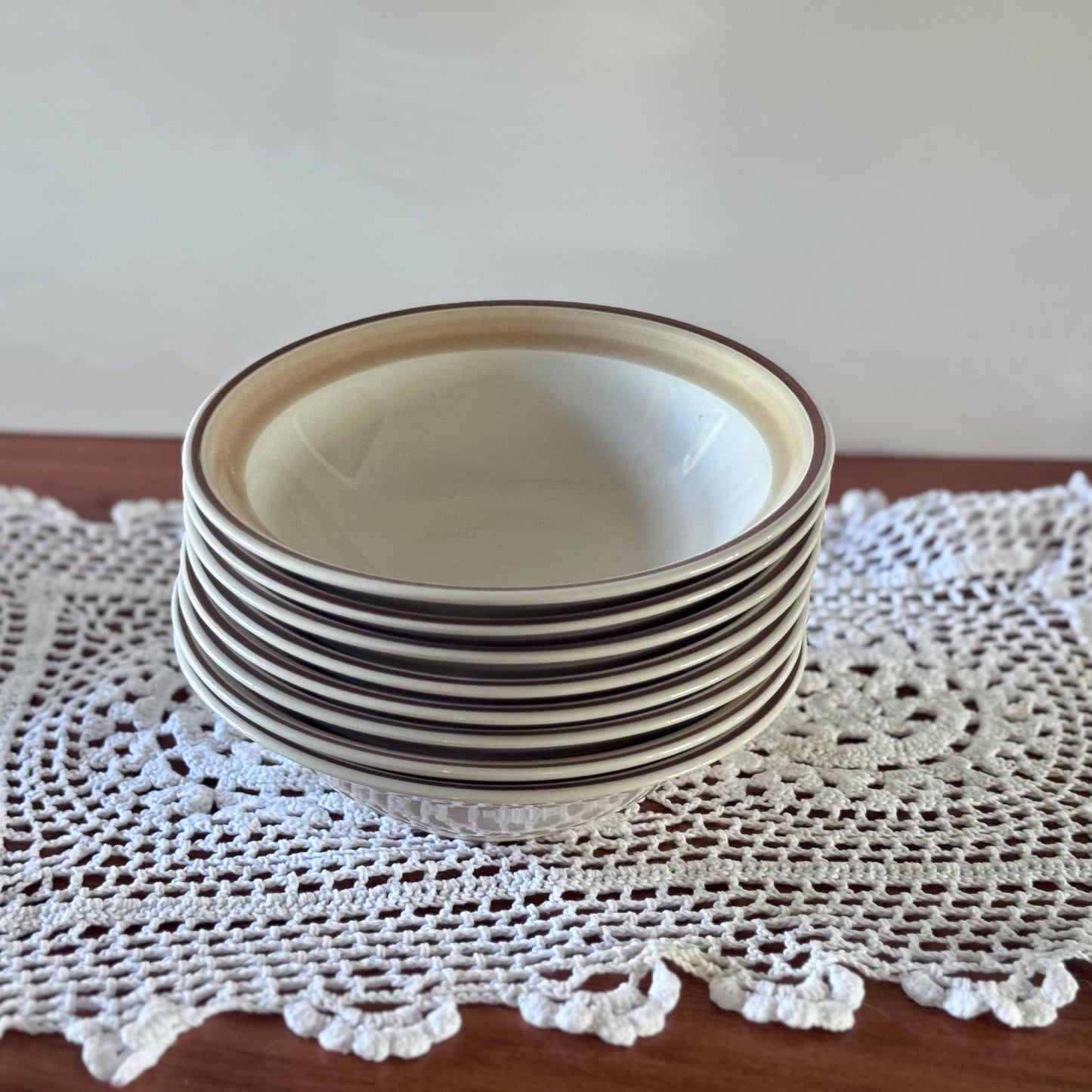 Stoneware 'Water Colors' Hearthside Bowls