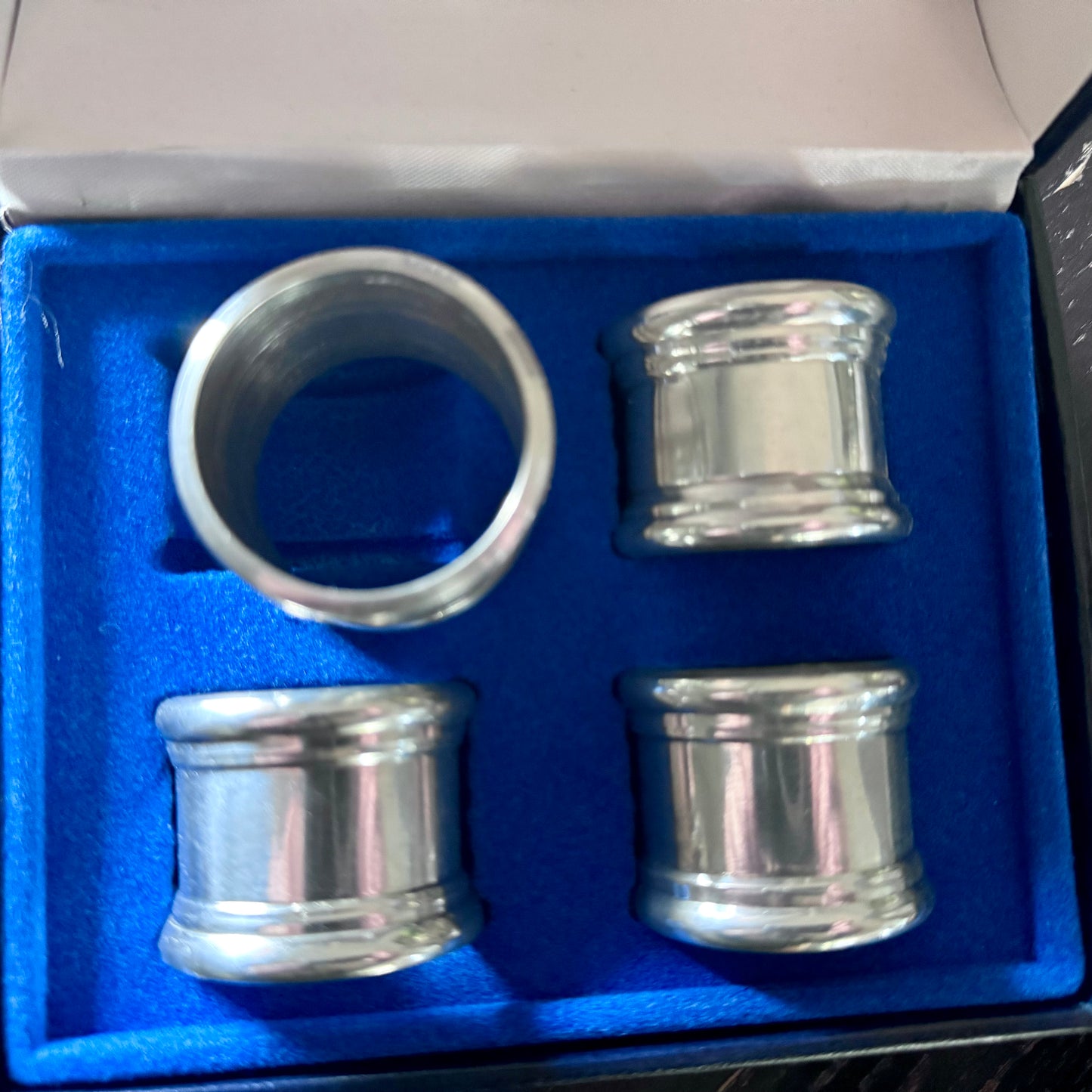 Kirk Pewter Napkin Rings