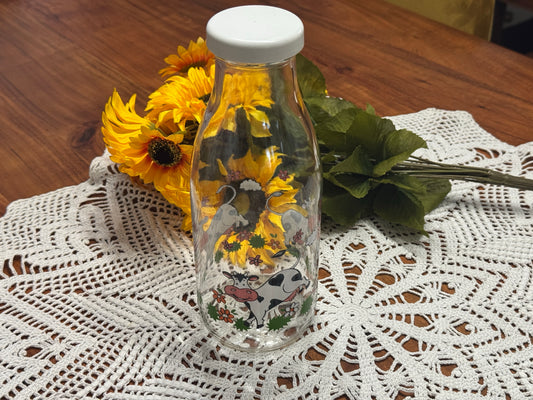 Vintage Le Parfait France Milk Bottle