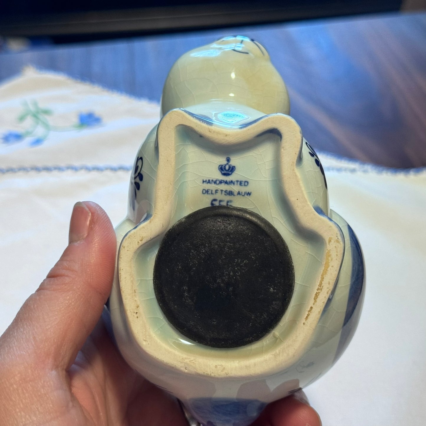 Delfts Blauw Rabbit Piggybank