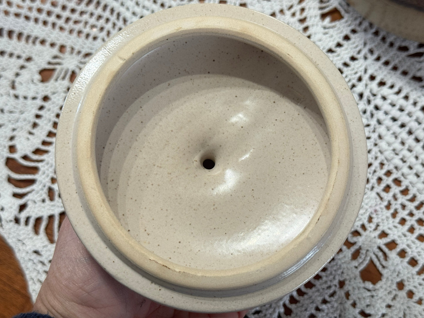 Vintage Beauce Ceramic 'Yukon' Lidded Jar