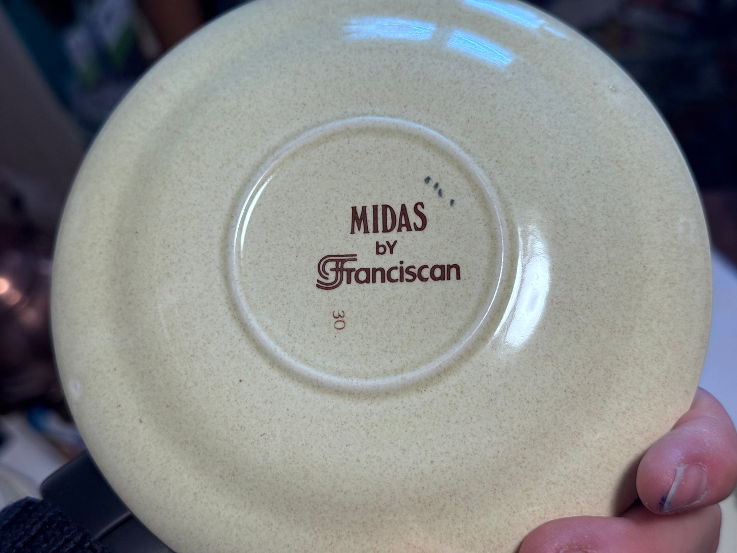 Franciscan MIDAS Bowls & Cups & Saucers