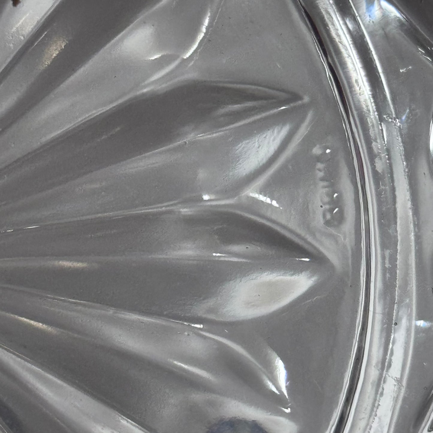 Reims France Glass Serving Bowl