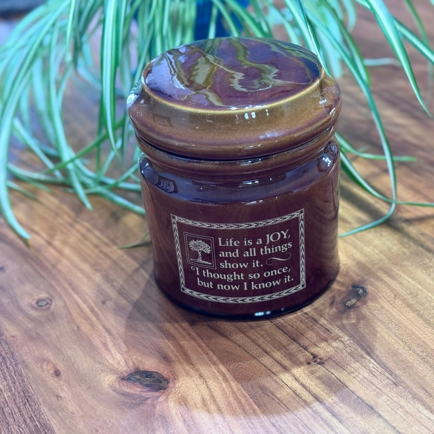 Vintage Aramis Pottery Cookie Jar/Canister